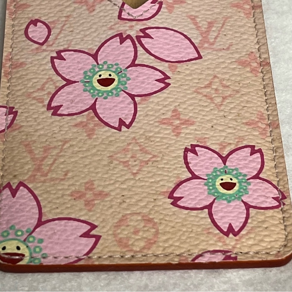 VTG LOUIS VUITTON x Takashi MURAKAMI Cherry Blossom Pink Mirror - Picture 15 of 16